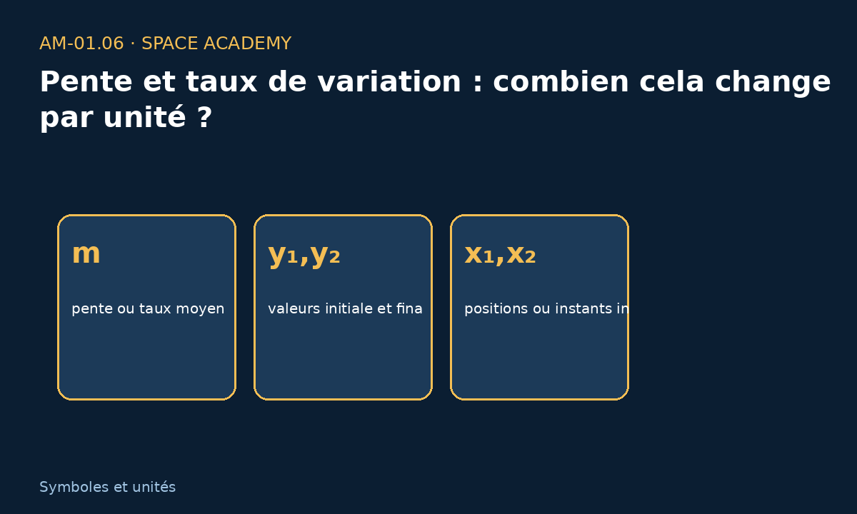 Lecture de delta x et delta y
