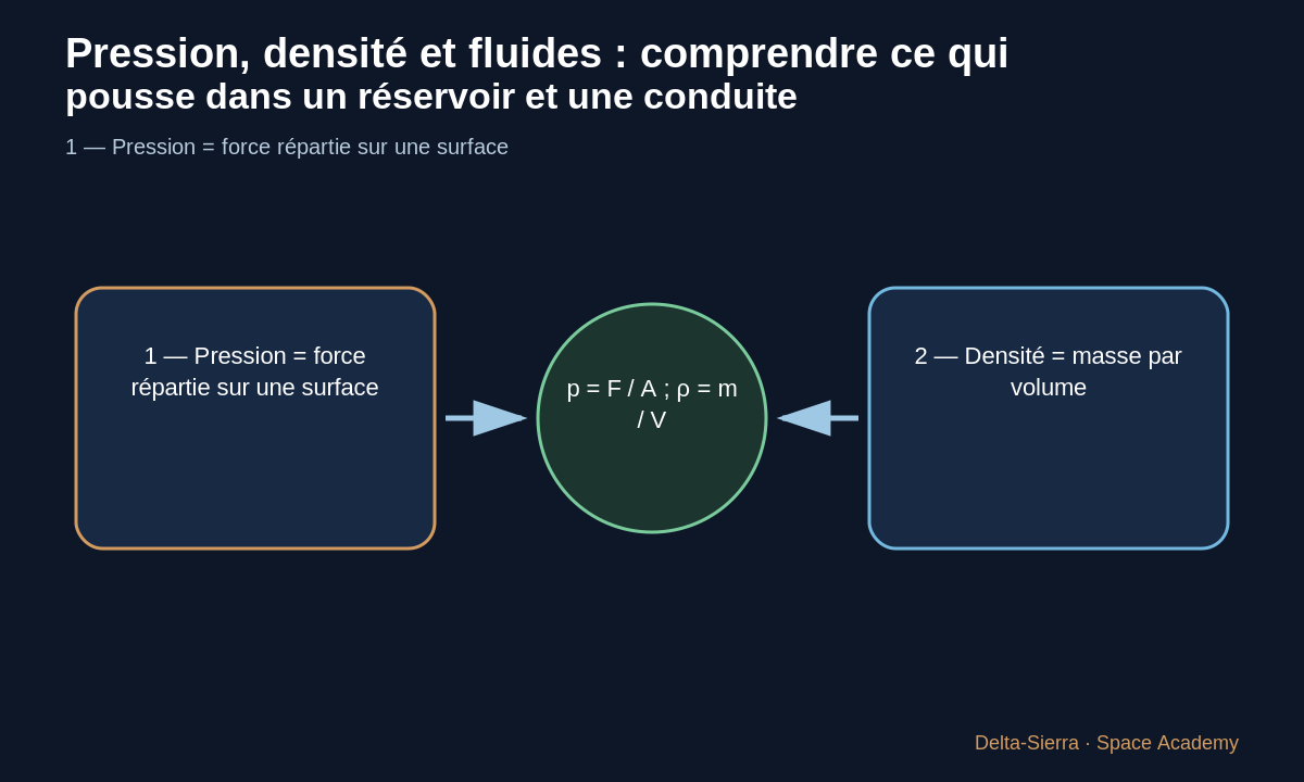 Schéma pédagogique 2: 2 — Densité = masse par volume